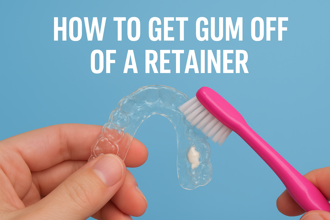 How to Get Gum Off of a Retainer